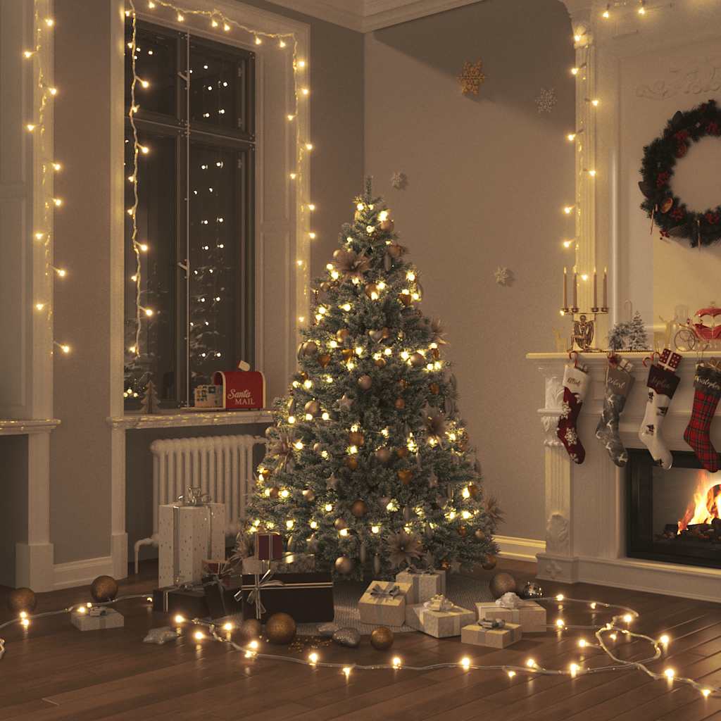 Vidaxl Light Garland med 1000 lysdioder Varm hvid 100 m PVC