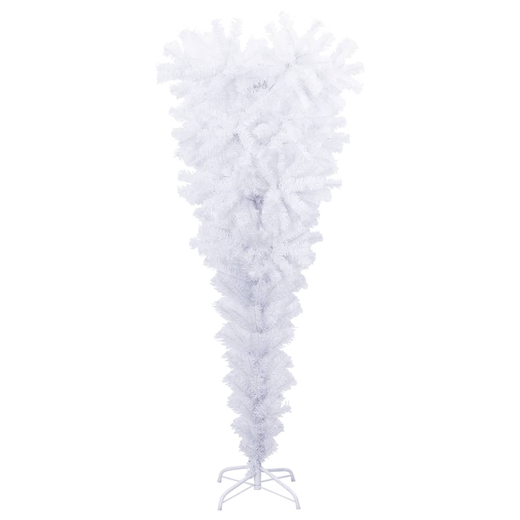 Vidaxl Kunstkerstboom med standard omvendt 120 cm hvid