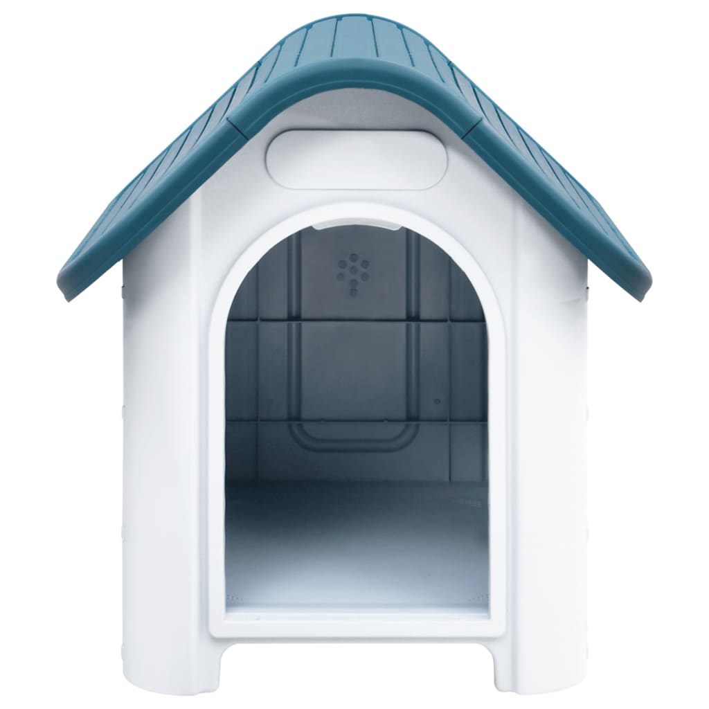 Vidaxl Dog loft 59x75x66 cm polypropenblå