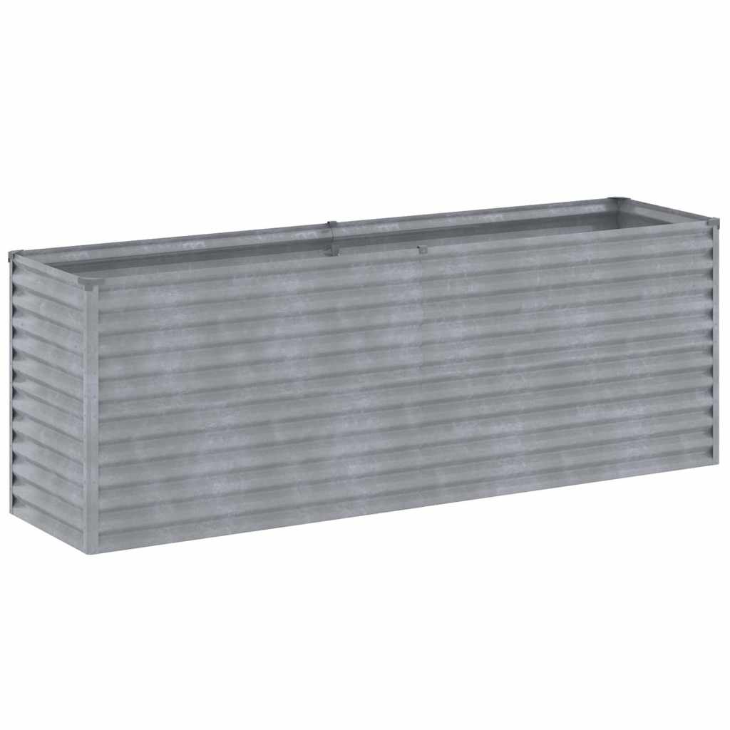 Vidaxl Planter hævet 196x50x69 cm Cortenstaal