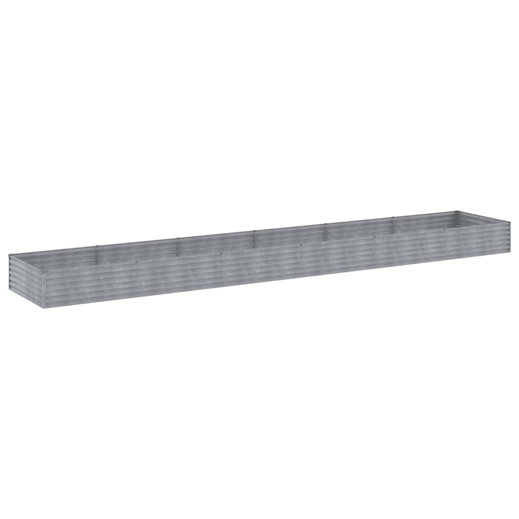 Vidaxl Planter hævet 579x100x36 cm Cortenstaal