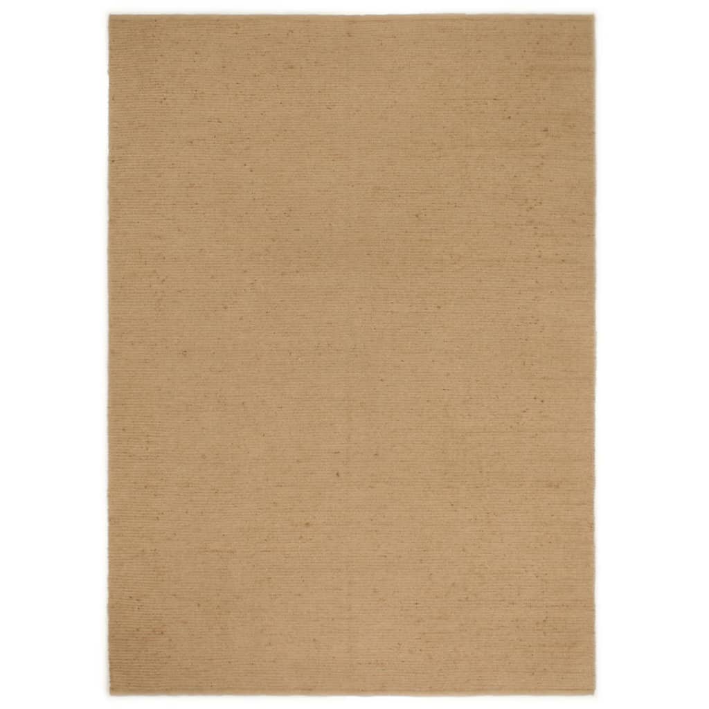 Vidaxl Rug Loop Pool Handmade 160x230 cm jute og bomuld