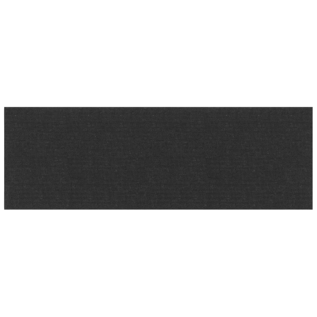 Vidaxl vægpaneler 12 ST 3,24 m² 90x30 cm stof sort