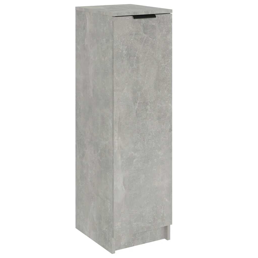 Vidaxx skoskab 30x35x100 cm konstrueret træ betongrå