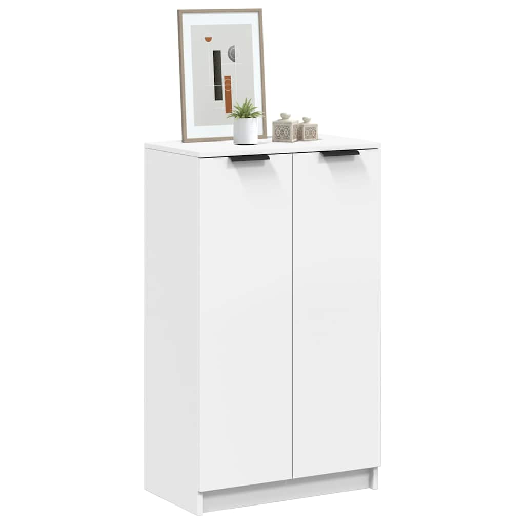 Vidaxx skoskab 59x35x100,5 cm konstrueret træ hvid