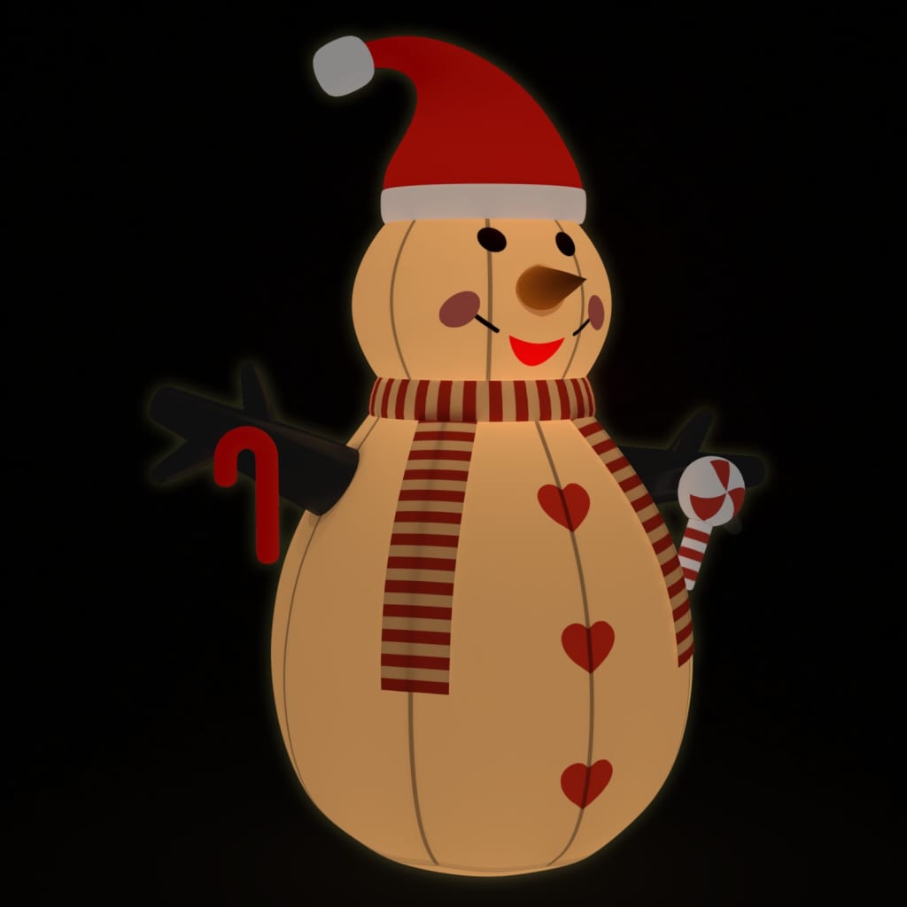 Vidaxl Snowman oppustelig med LED'er 250 cm