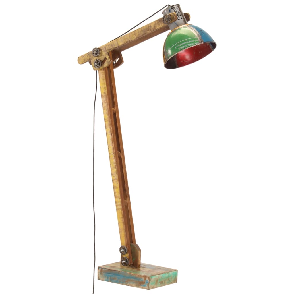 Vidaxl Floor Lamp E27 Multi -farvet