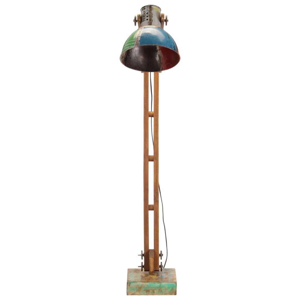 Vidaxl Floor Lamp E27 Multi -farvet