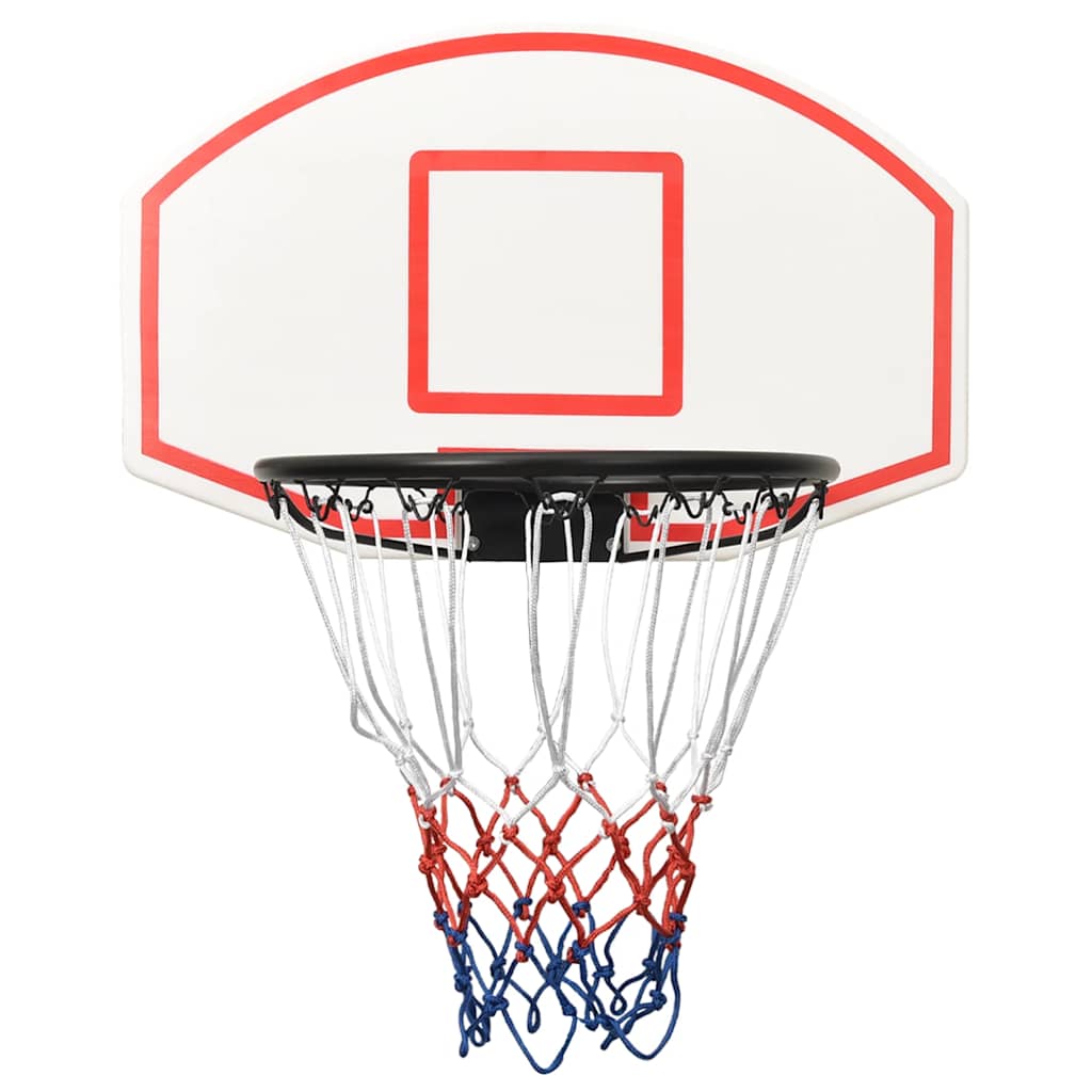 Vidaxl Basketball Board 71x45x2 cm polyethylenhvid
