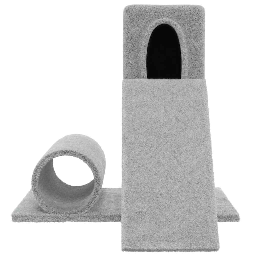 Vidaxl kattemøbler med sisal skrabe stolper 59 cm lysegrå