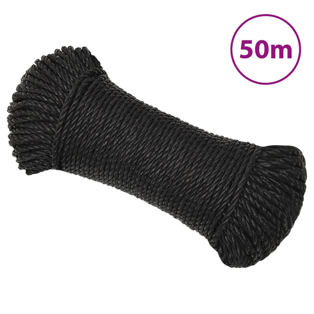 Vidaxl Werkouw 3 mm 50 m polypropen sort