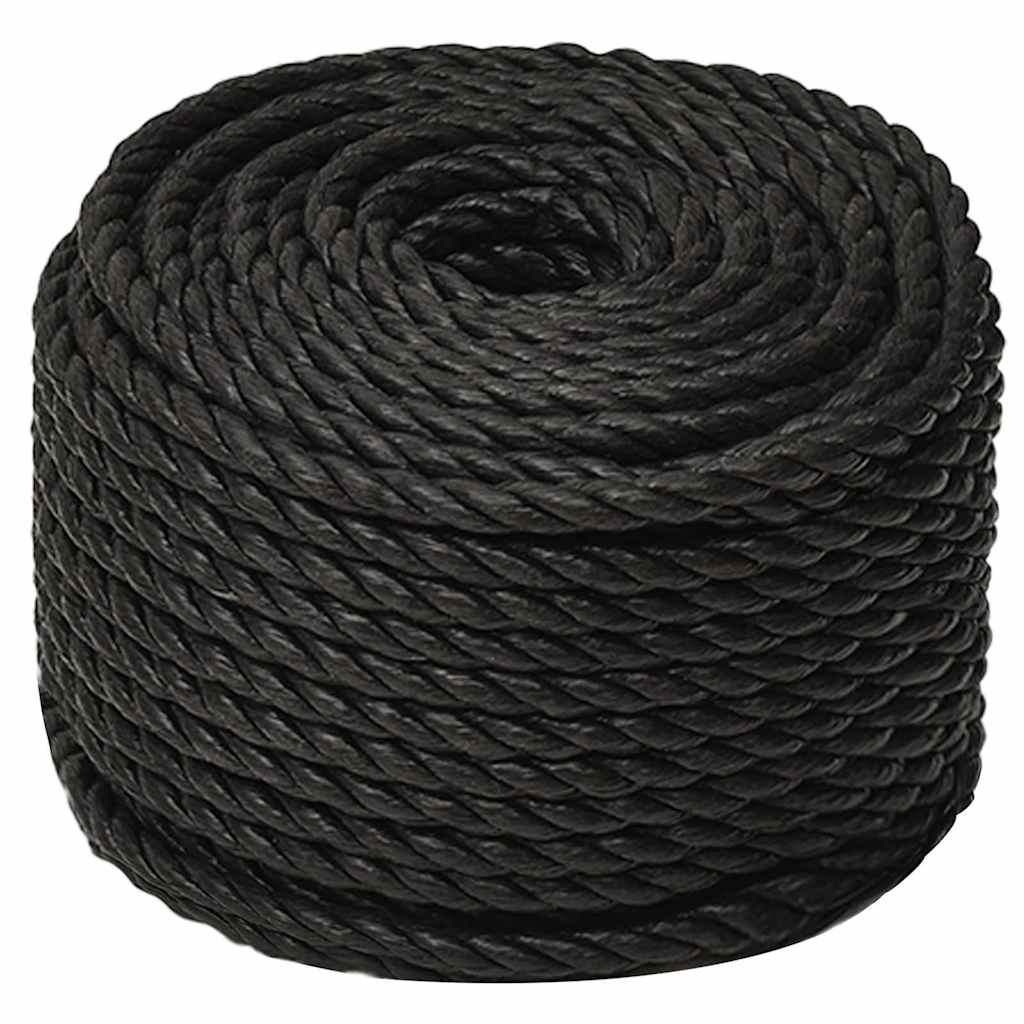 Vidaxx arbejdsreb 20 mm 25 m polypropylen sort