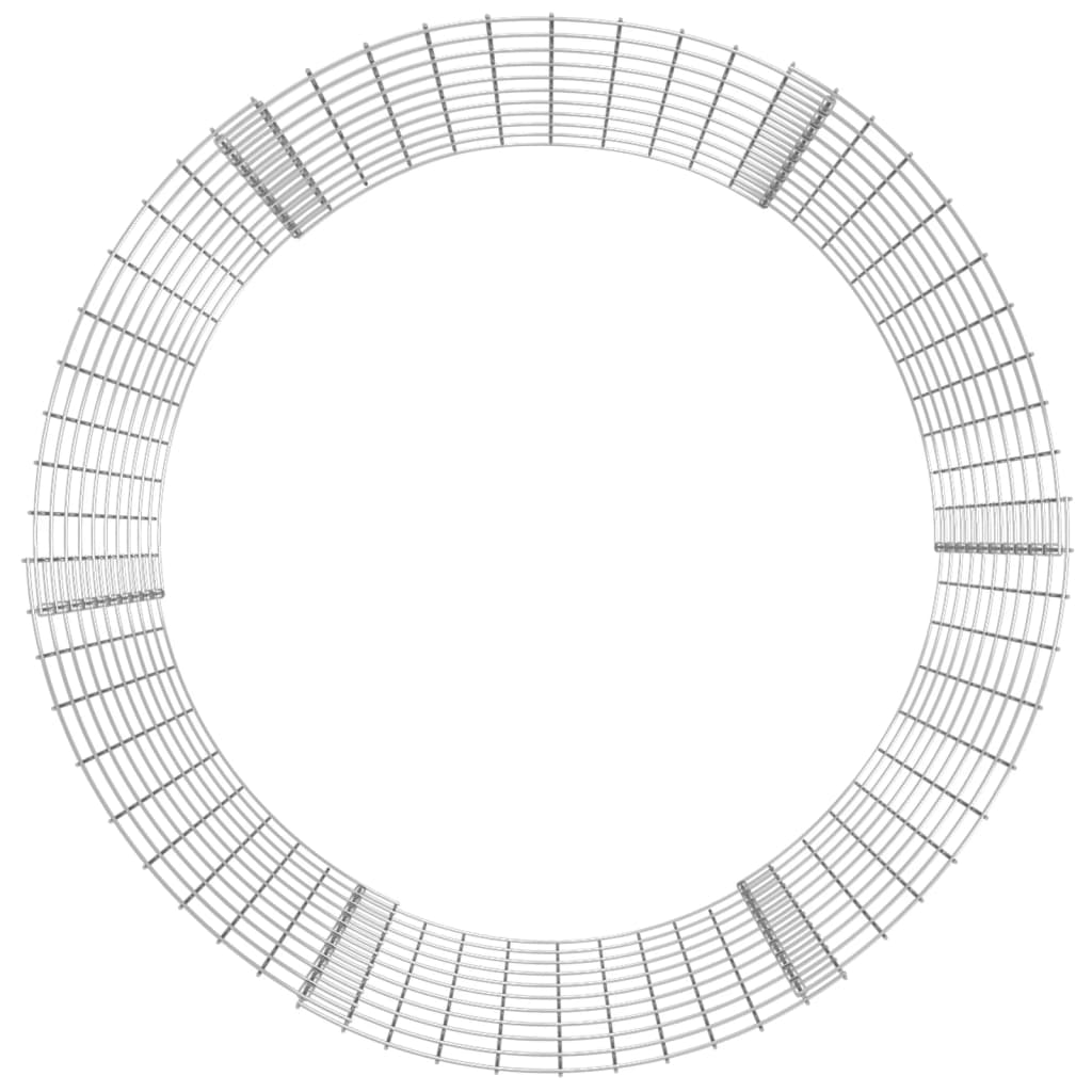 Vidaxx kompostbeholder ø100x100 cm galvaniseret stål