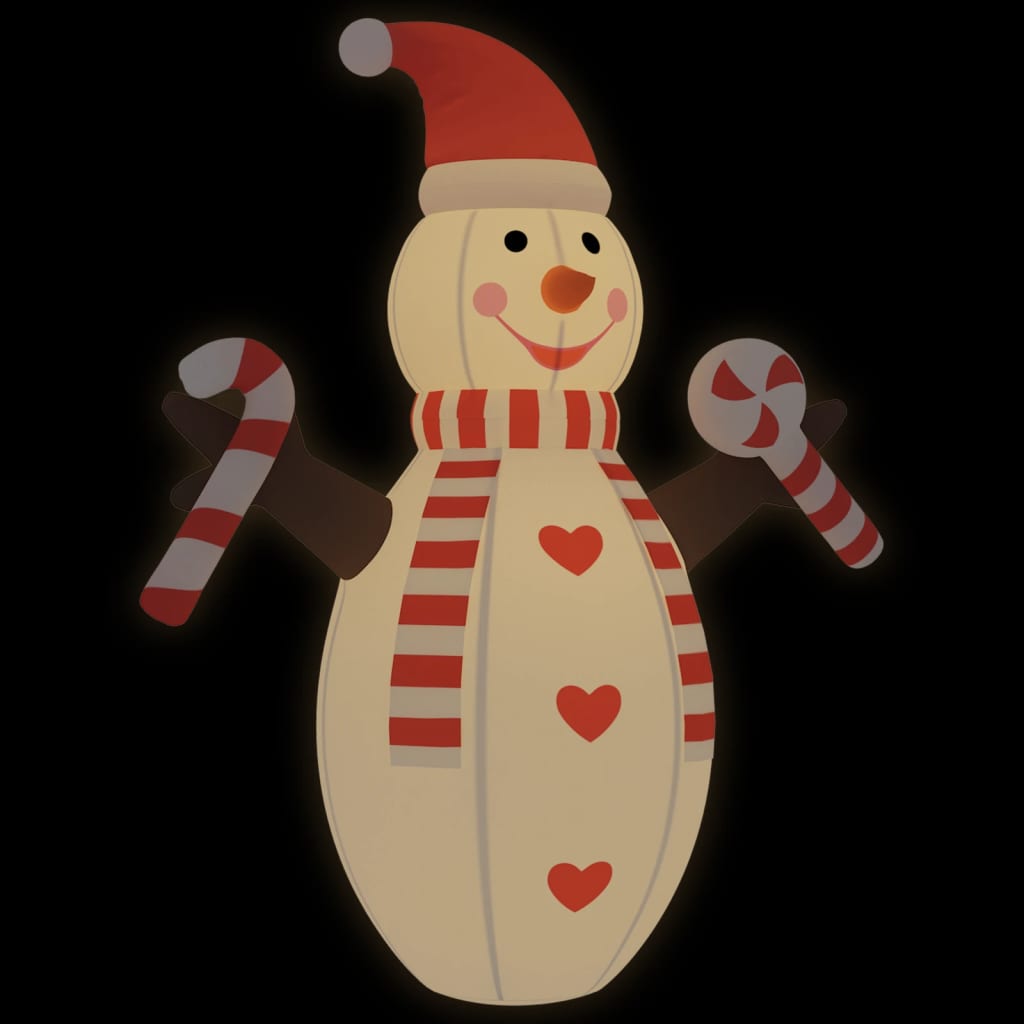 Vidaxl Snowman oppustelig med LED'er 630 cm