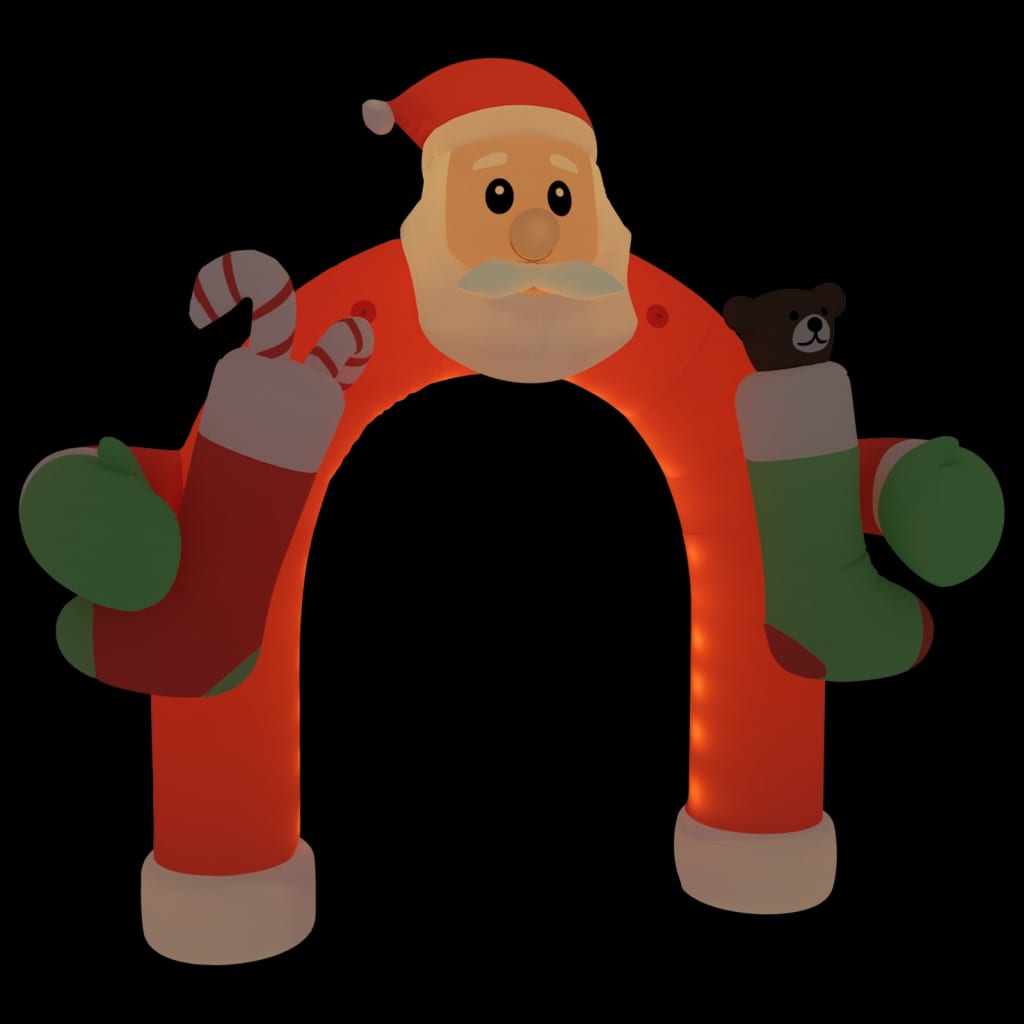 Vidaxx oppustelig julebue med lysdioder 320 cm