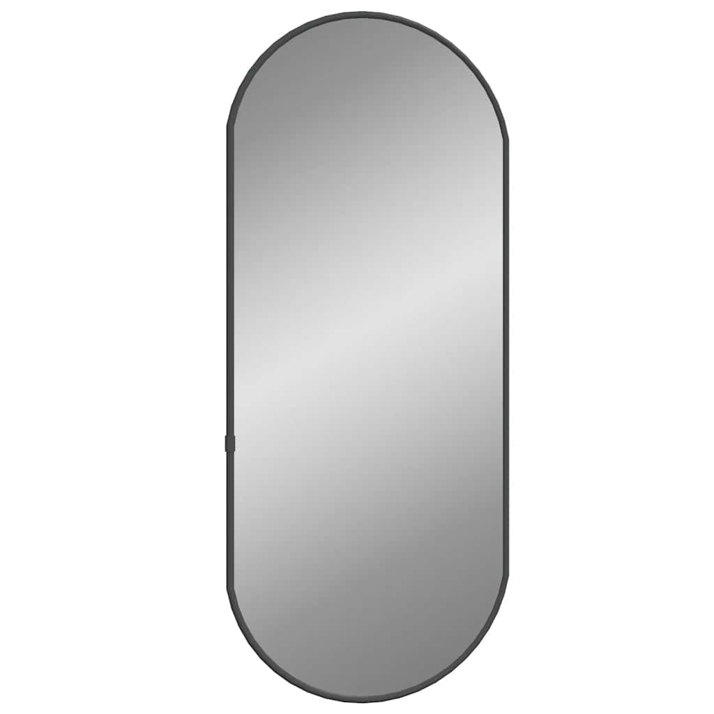 Vidaxl Wall Mirror 60x25 cm Oval sort