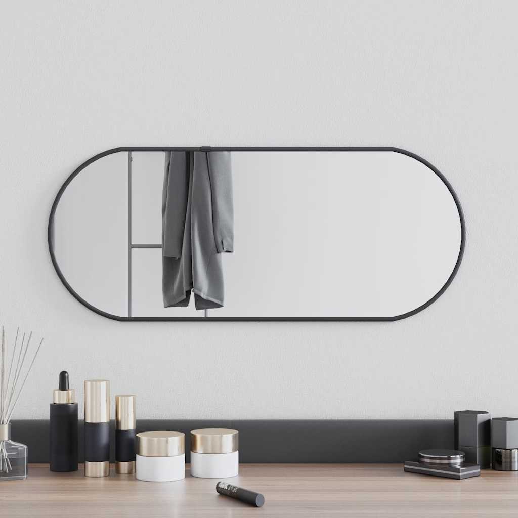 Vidaxl Wall Mirror 60x25 cm Oval sort