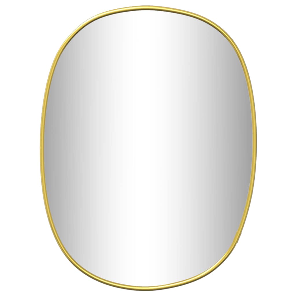 Vidaxl Wall Mirror 30x25 cm guldfarvet