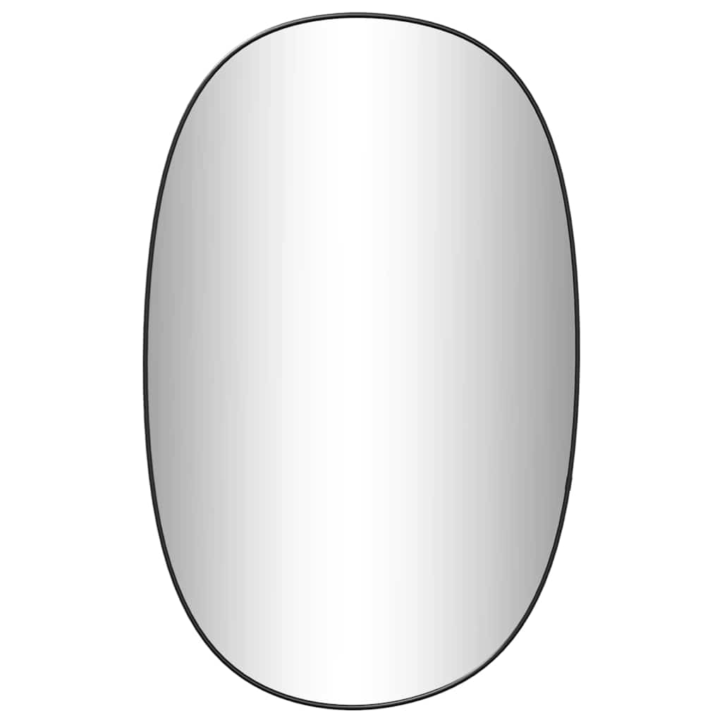 Vidaxl Wall Mirror 70x45 cm sort