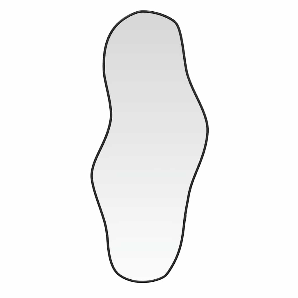 Vidaxl Wall Mirror 80x35 cm sort