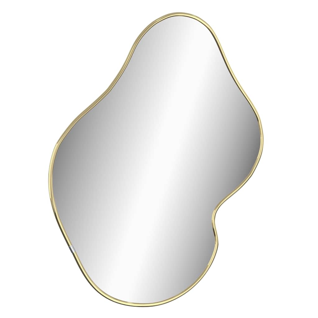 Vidaxl Wall Mirror 50x40 cm guldfarvet