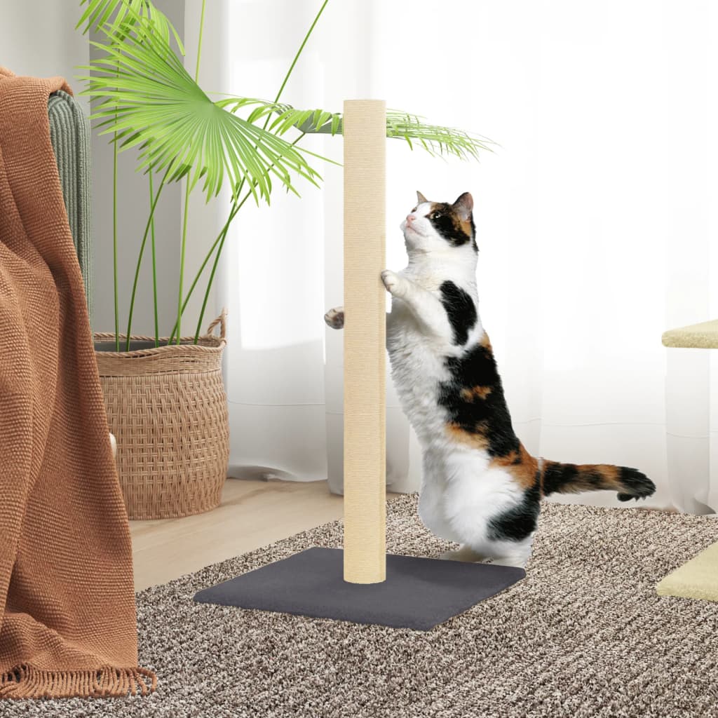 Vidaxl Scratching Post 35x35x70 cm mørkegrå