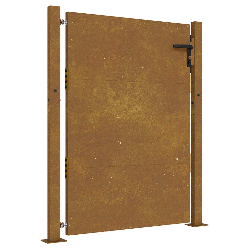 Vidaxxl låge 100x150 cm corten stål