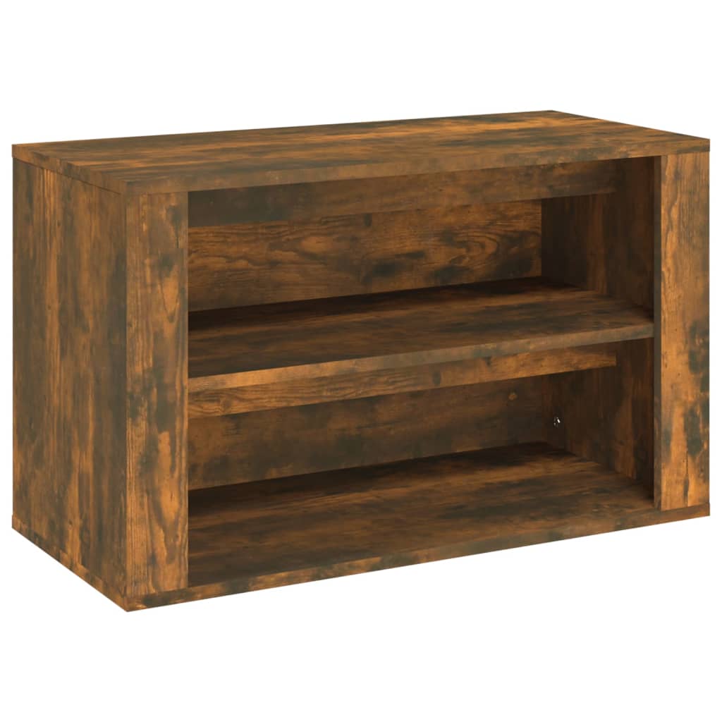 Vidaxx skohylde 75x35x45 cm forarbejdet træ, røget eg