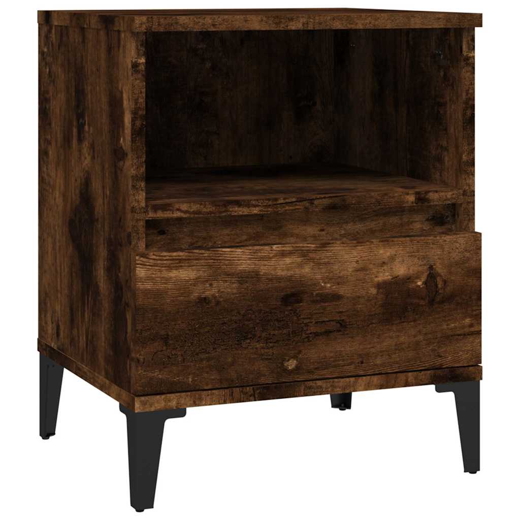 Vidaxl nachtkastje 40x35x50 cm gerookt eikenkleurig