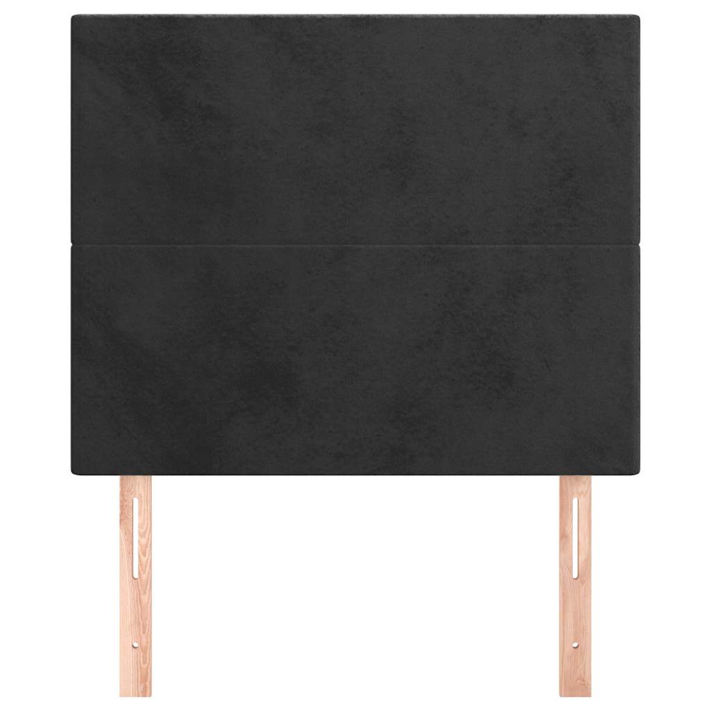 Vidaxl hoofdbord zwart 90x5x118 128 cm fluweel