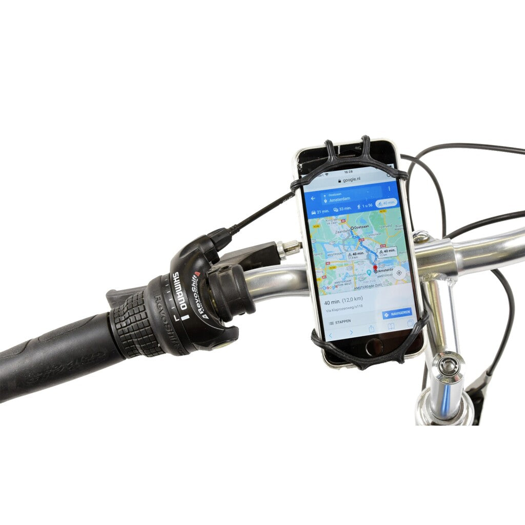 Xq max cykeltelefonholder sort