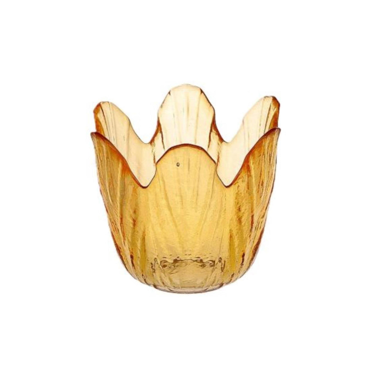Hbx natural living hbx natrural living fyrfadslysholder tulipan orange ø8xh8cm