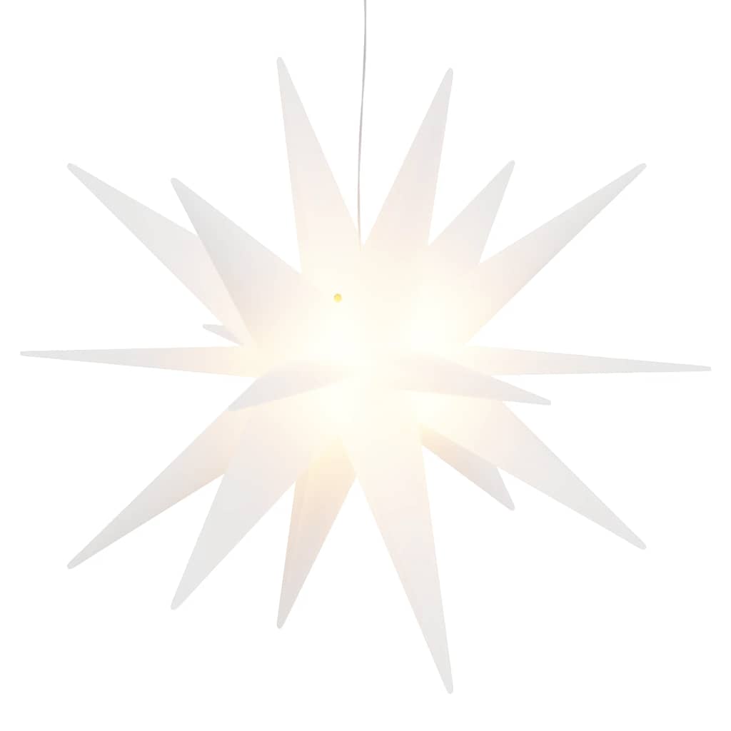 Vidaxx julelampe med LED foldbar 57 cm hvid