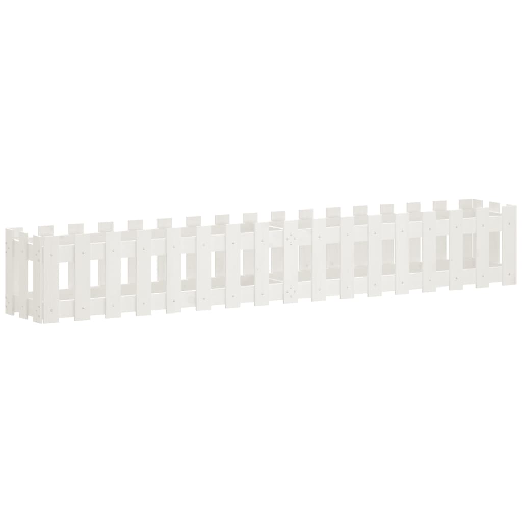 Vidaxl planter Insent HEK Design 200x30x30 cm fyrretræ med hvid