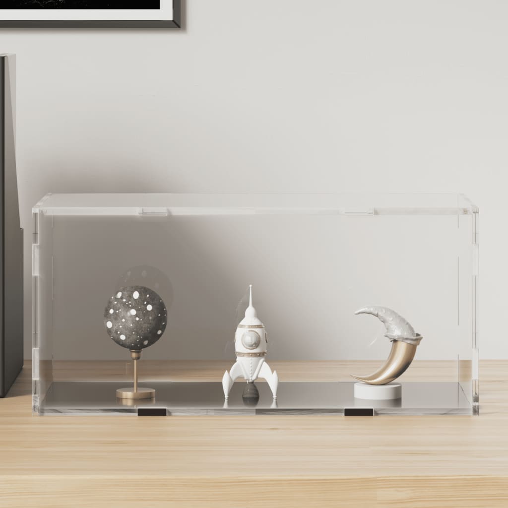Vidaxl DisplayBox Transparent 30x15x14 cm akryl