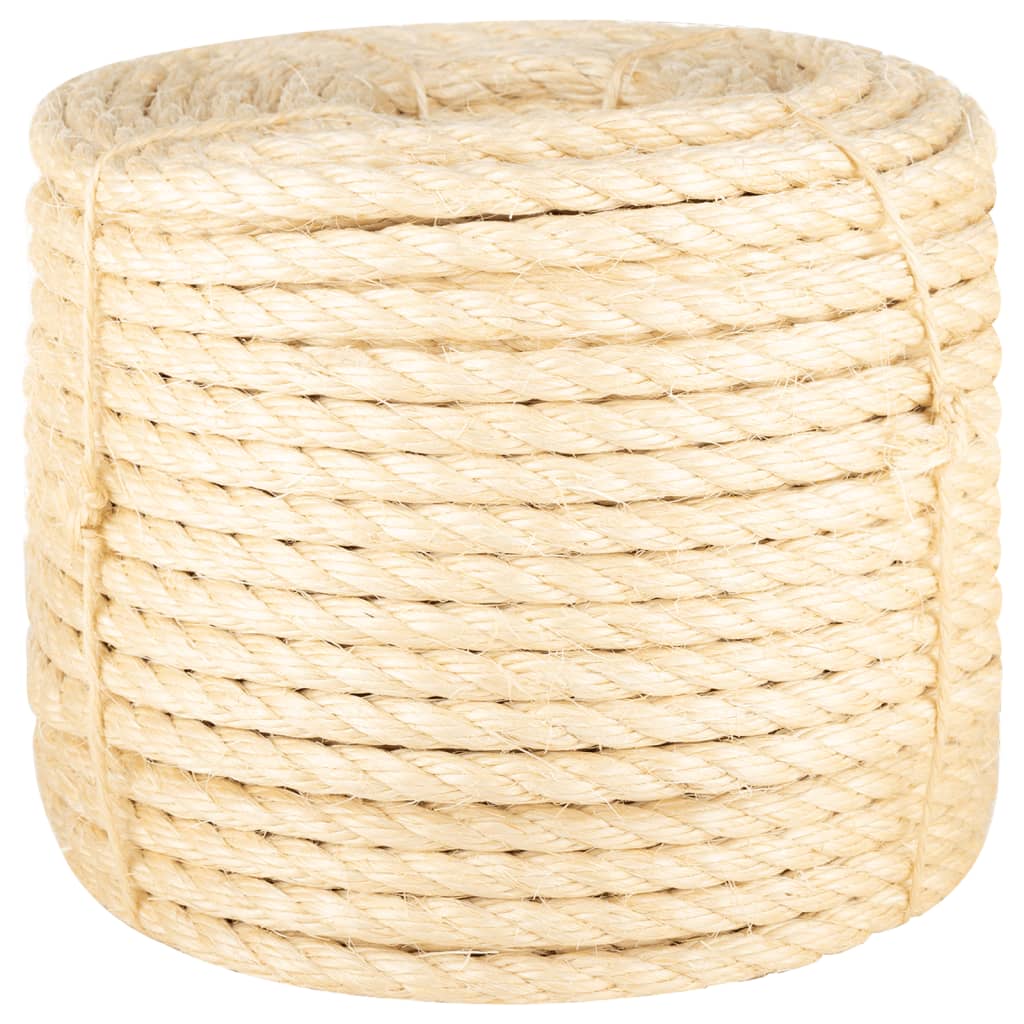 Vidaxxl reb 14 mm 25 m 100% sisal