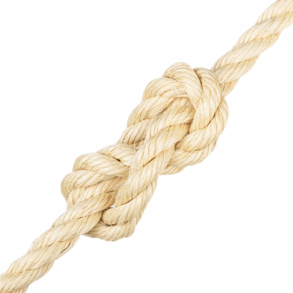 Vidaxl reb 20 mm 25 m 100% sisal