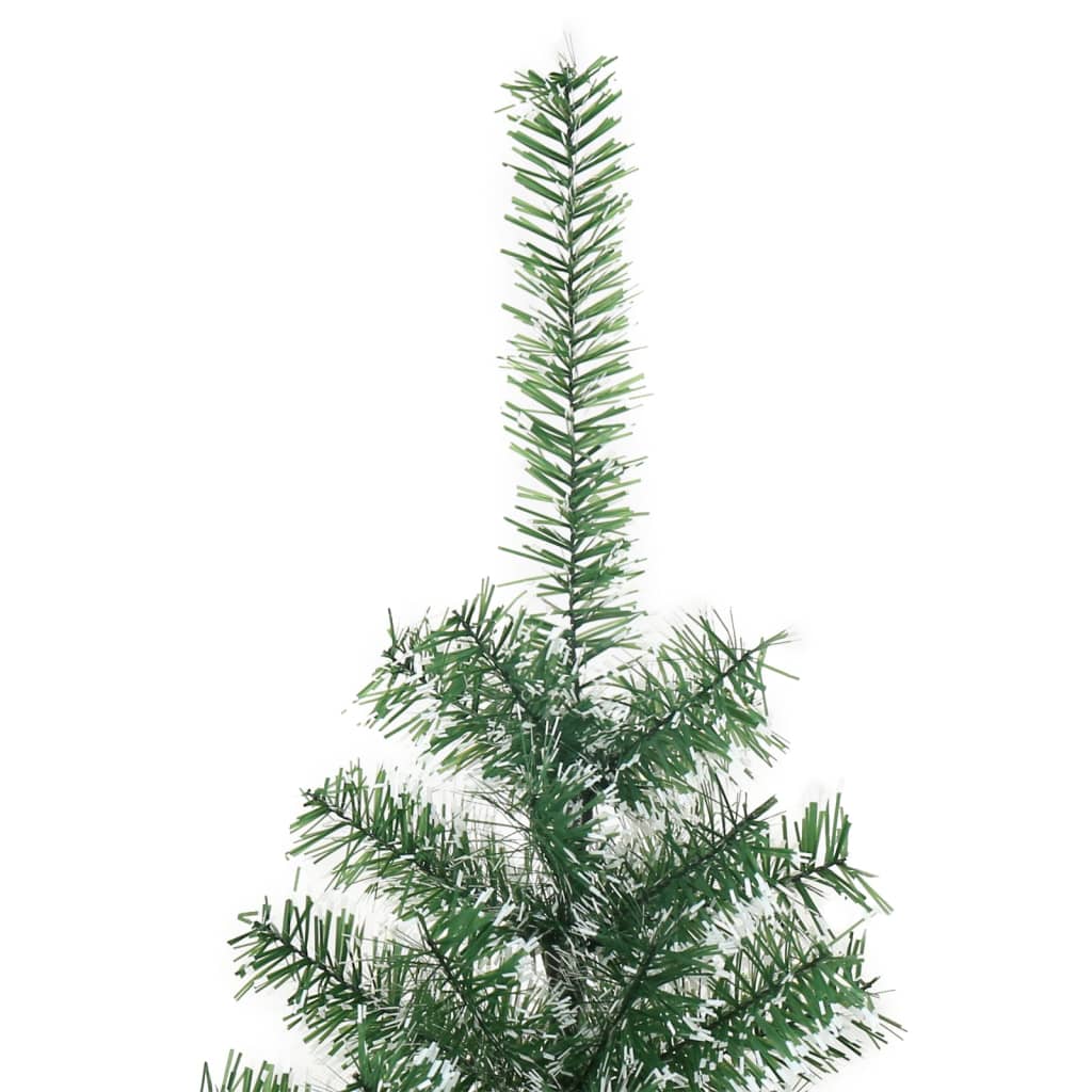 Vidaxx kunstigt juletræ med sne 150 cm grøn