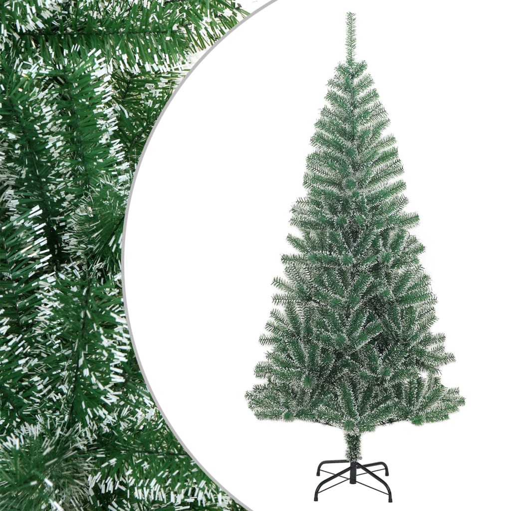 Vidaxx artificial Christmas tree with snow 210 cm green