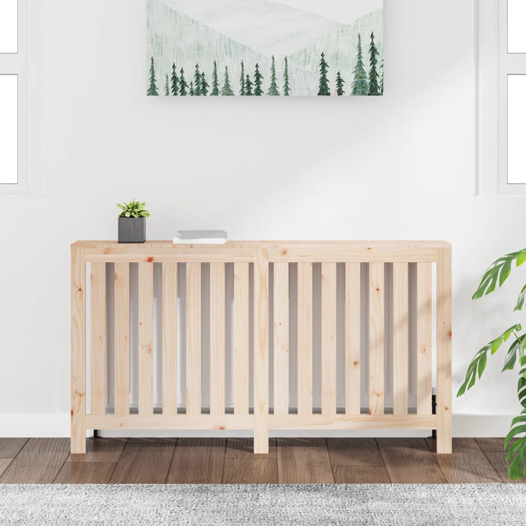 Vidaxx Radiator Surround 153x19x84 cm Solid fyrretræ
