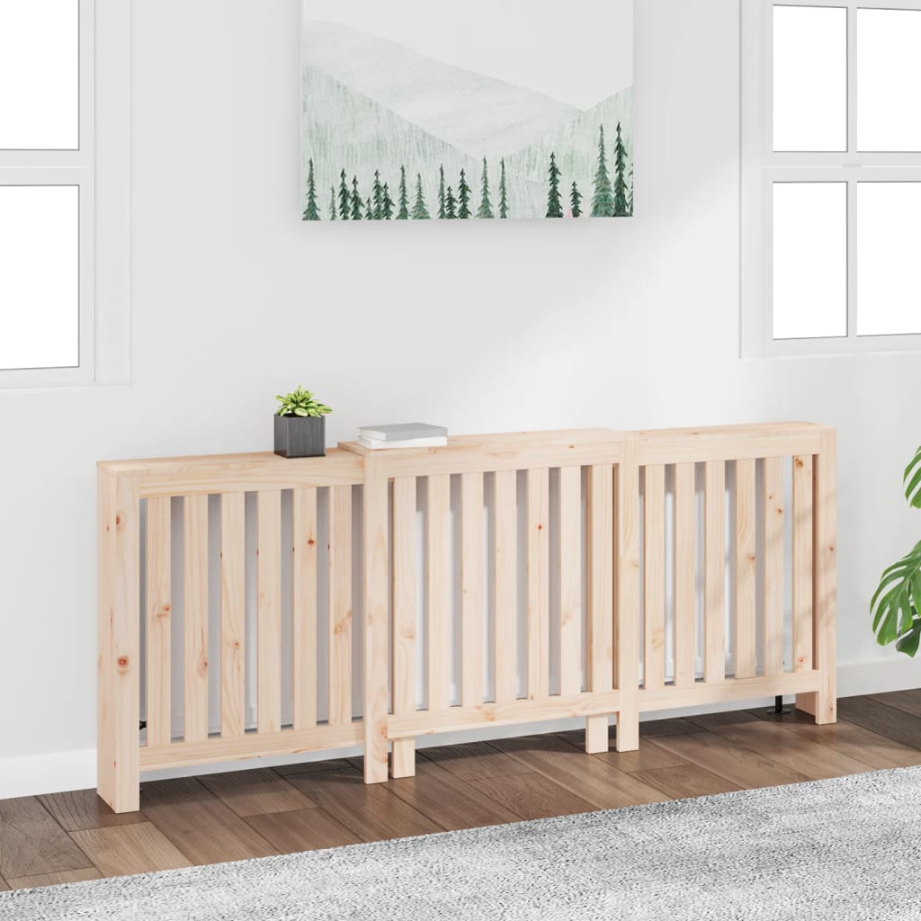 Vidaxx Radiator Surround 210x21x85 cm fast fyrretræ