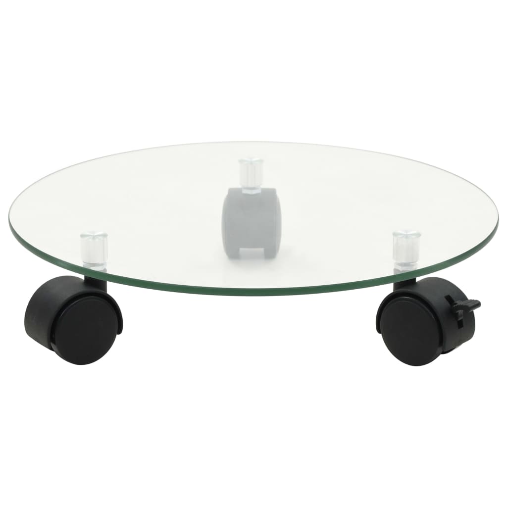 VidaXL planteruller 4 stk ca. 28 cm hærdet glas