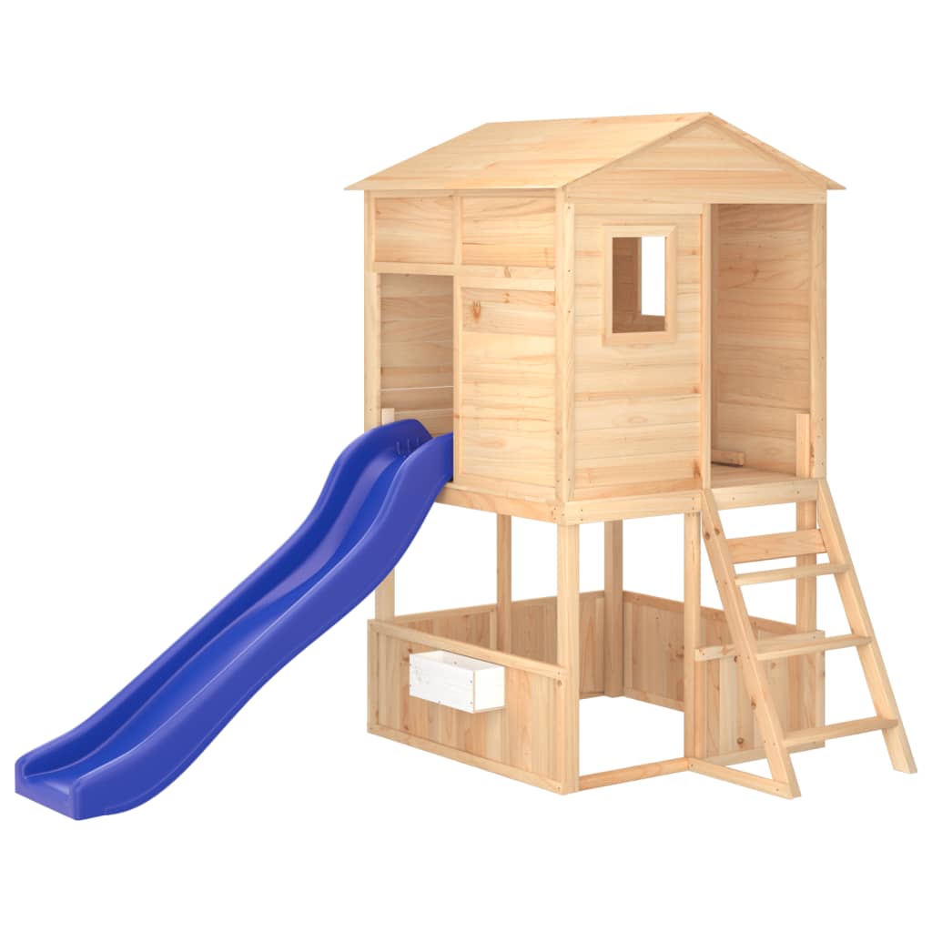 Vidaxl Playhouse Solid Pine Wood