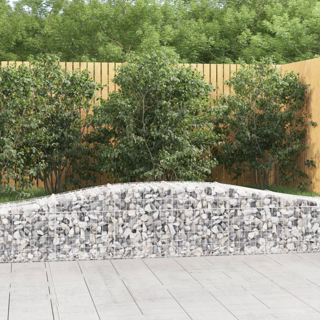 Vidaxl Gabions 4 PCS Buet 400x50x40 60 cm jern