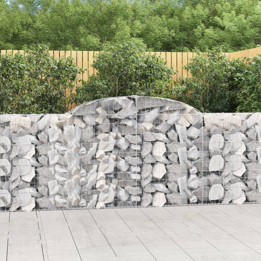Vidaxl Gabions 5 pcs Buet 300x30x100 120 cm jern