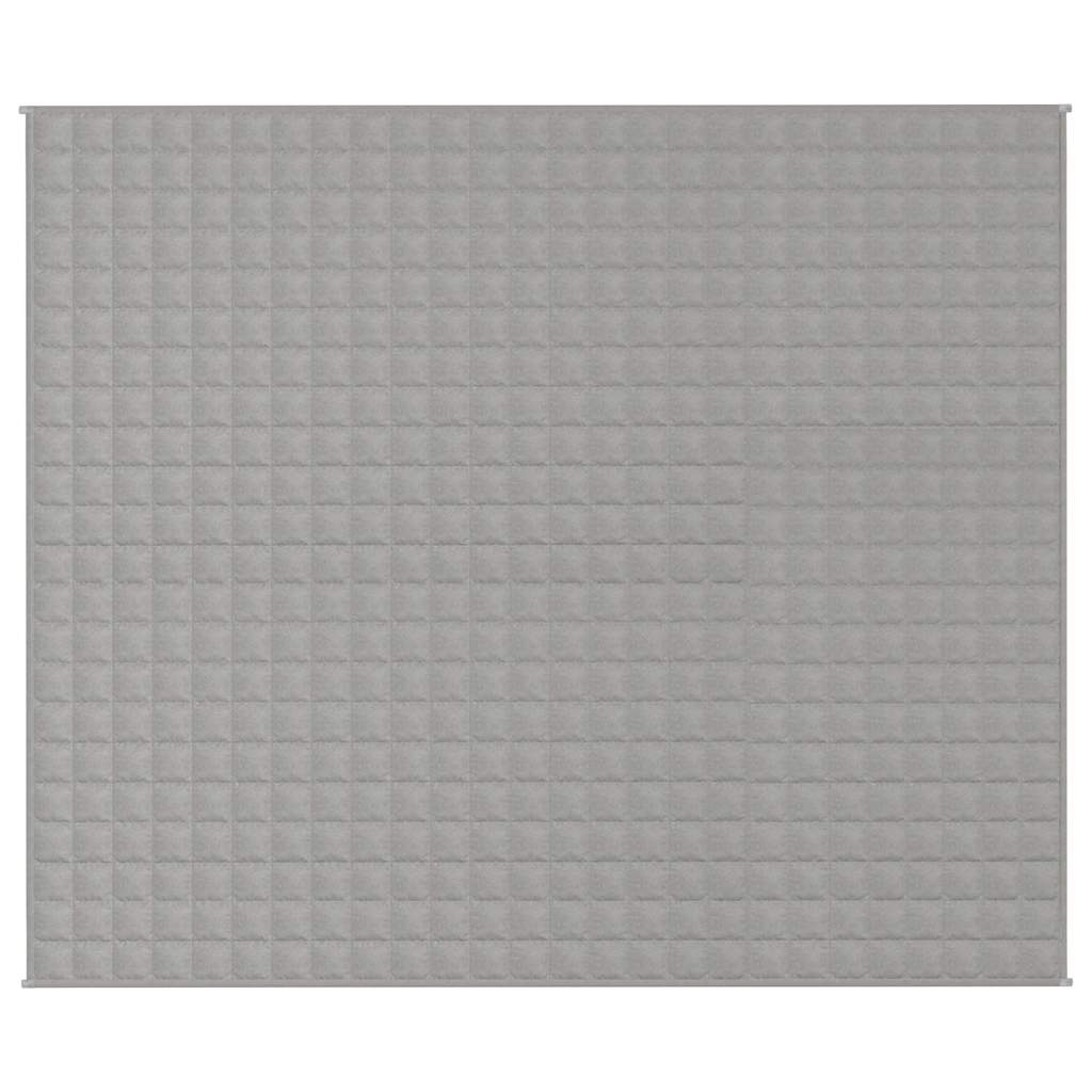 Vidaxx vægtet tæppe 220x260 cm 11 kg stof grå