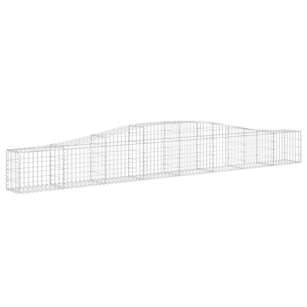 Vidaxx Gabion hvælvede 400x30x40 60 cm galvaniseret jern