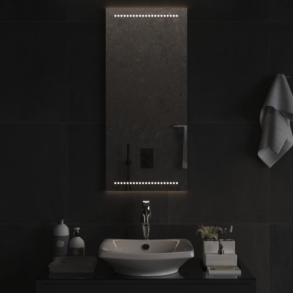 Vidaxl badkamerspiegel led 40x90 cm