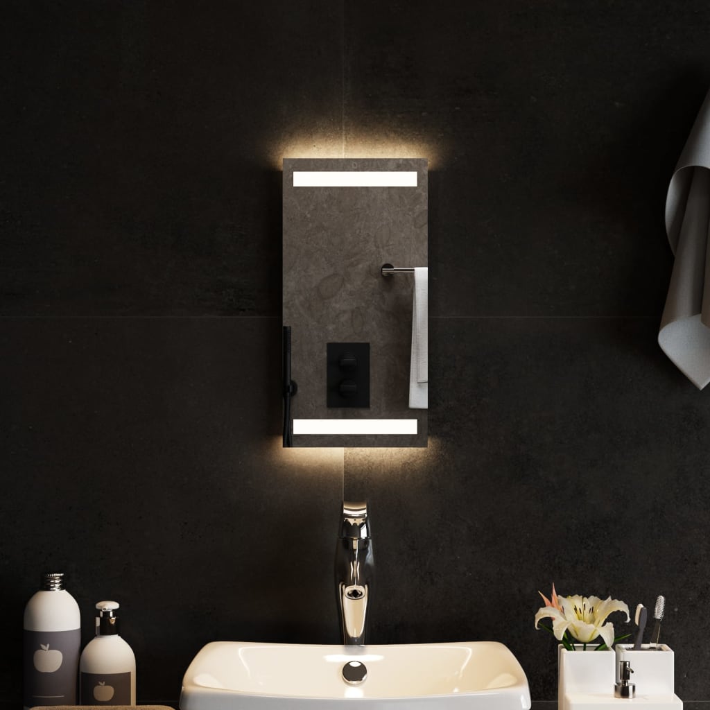 Vidaxx badeværelsesspejl LED 20x40 cm