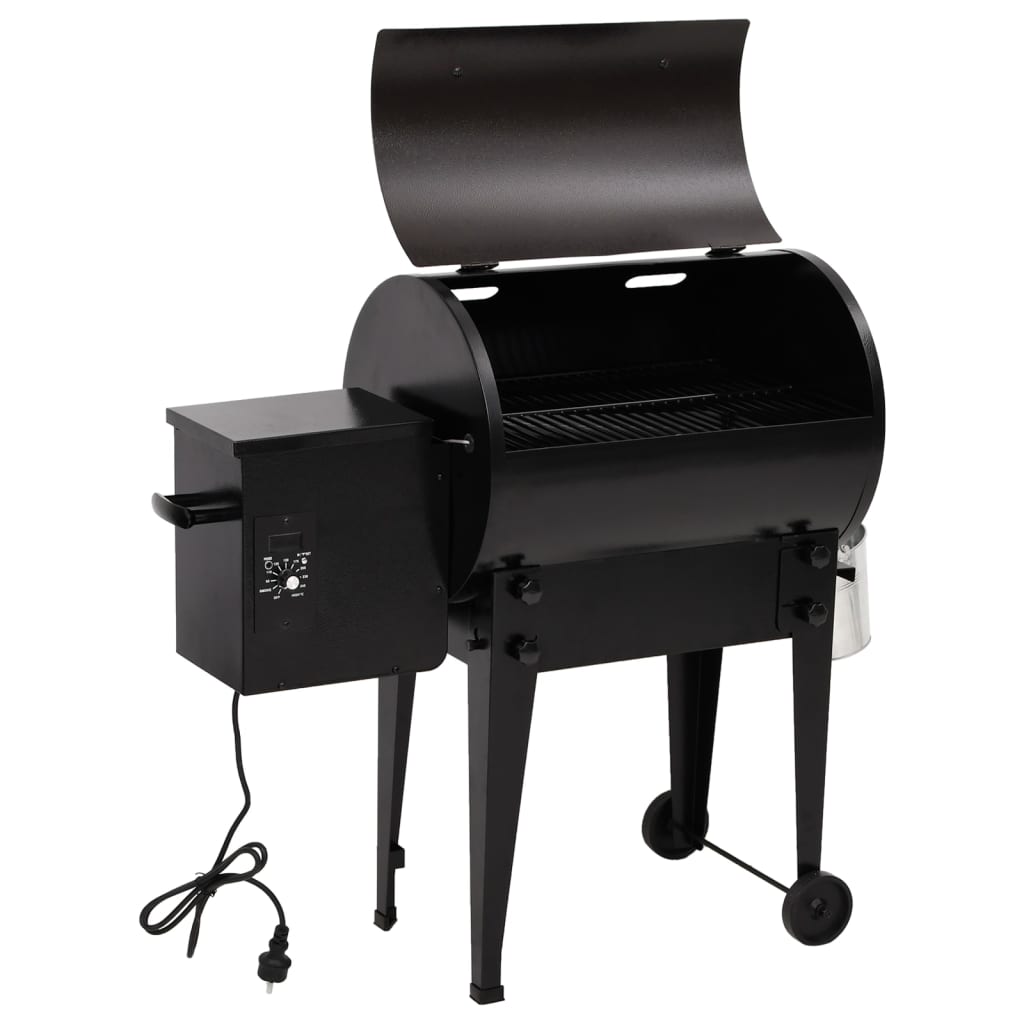 Vidaxl Pellet Barbecue 94 cm Iron Black